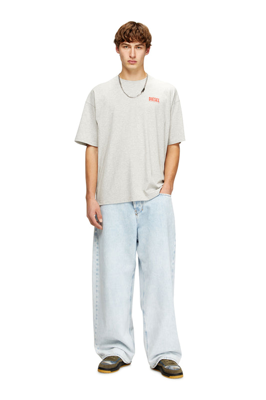 Cotton T-shirt with Diesel Biscotto print (2)