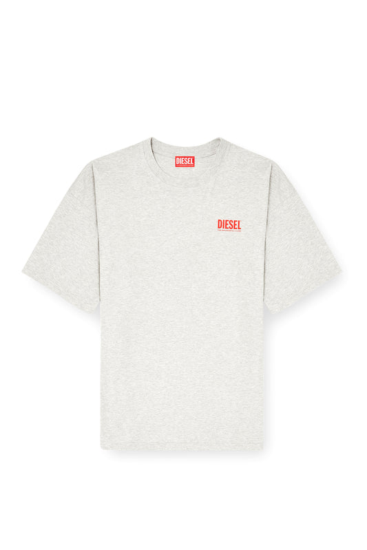 Cotton T-shirt with Diesel Biscotto print (3)