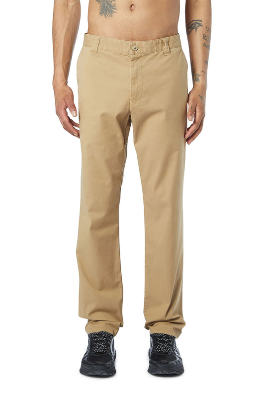 Cotton pants with utility loop