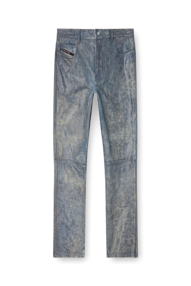Jean-cut leather pants (3)