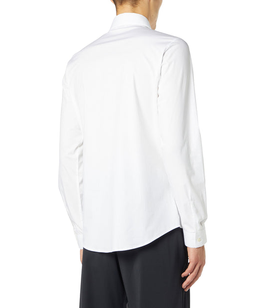 Stretch cotton popeline shirt (1)