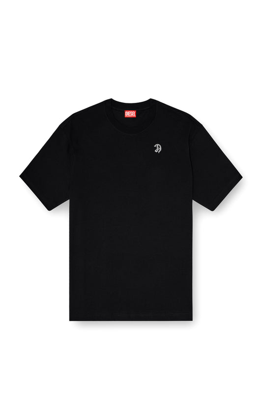T-shirt with logo patch and graphic print (3)