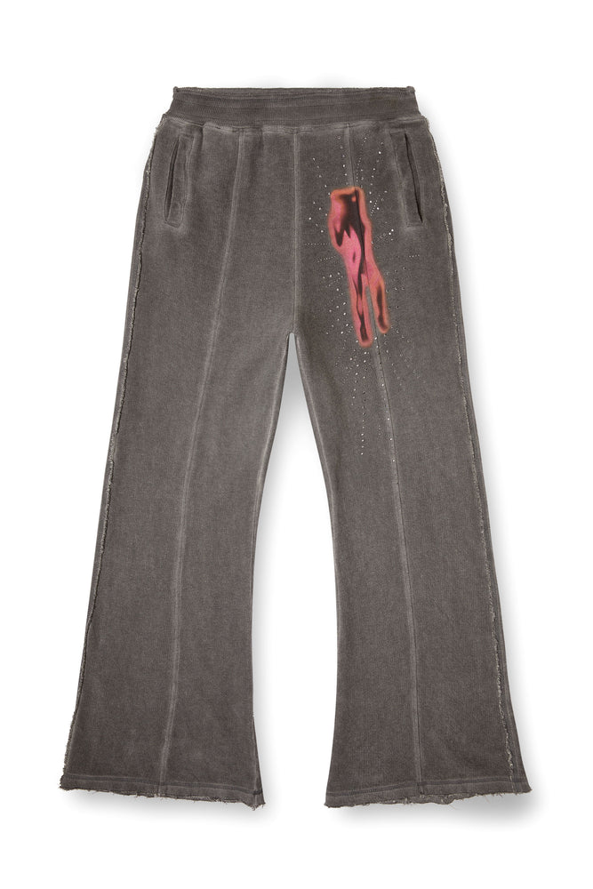 Cotton pants with prints and studs (3)