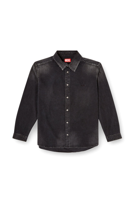 Long-sleeve denim shirt (3)