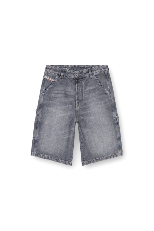 Relaxed denim shorts (3)
