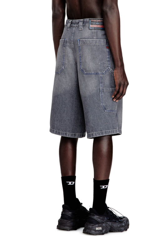 Relaxed denim shorts (1)