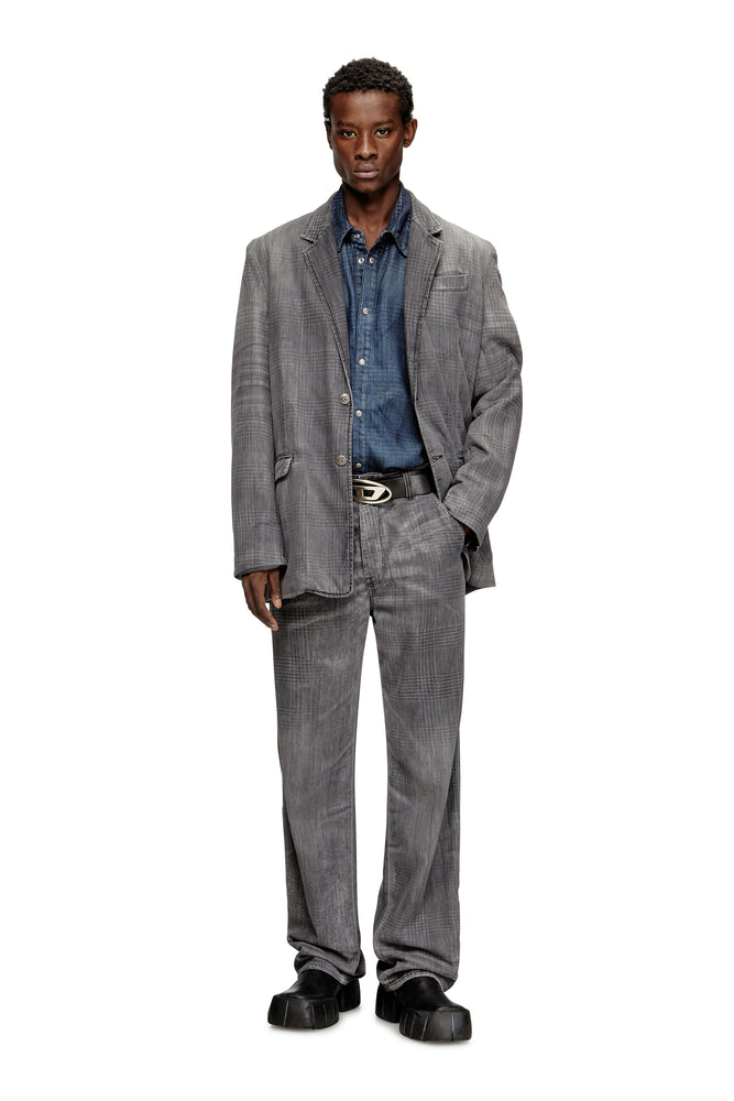 Blazer in patterned denim (3)