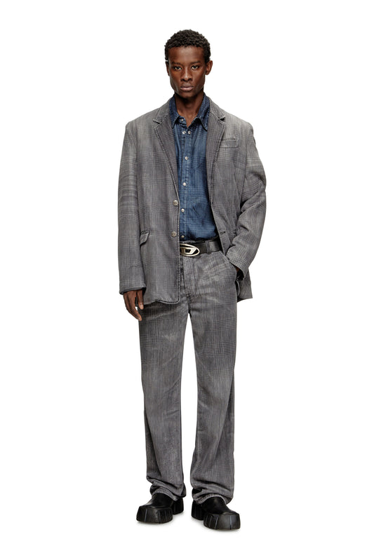 Blazer in patterned denim (3)