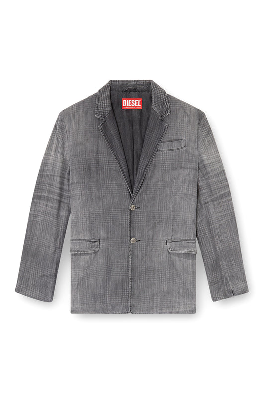 Blazer in patterned denim (6)