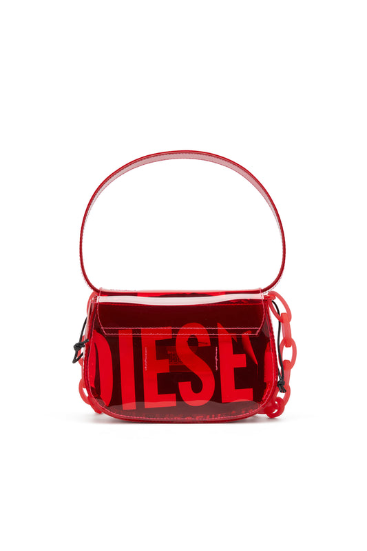 1DR-Iconic shoulder bag in transparent TPU (1)