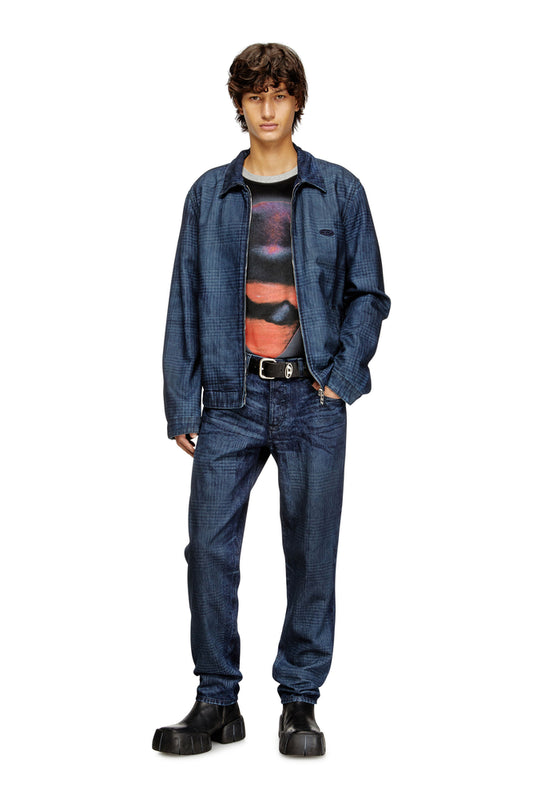 Jacket in Prince of Wales denim (3)