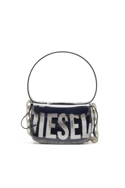1DR-Iconic shoulder bag in transparent TPU (1)