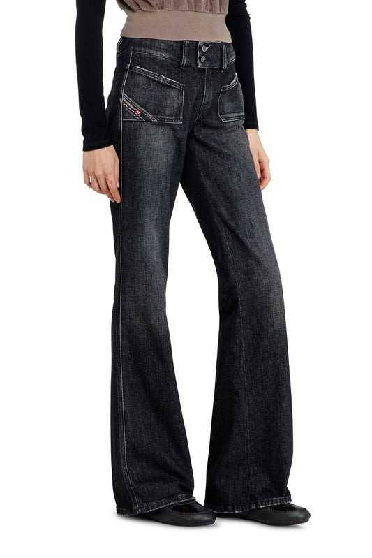 Bootcut Jeans Low Waist D-Hush (2)