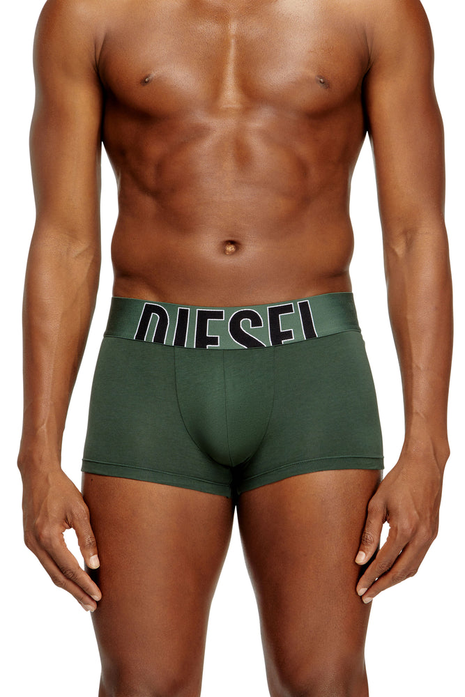Three-pack stretch-cotton boxer briefs with cut logo