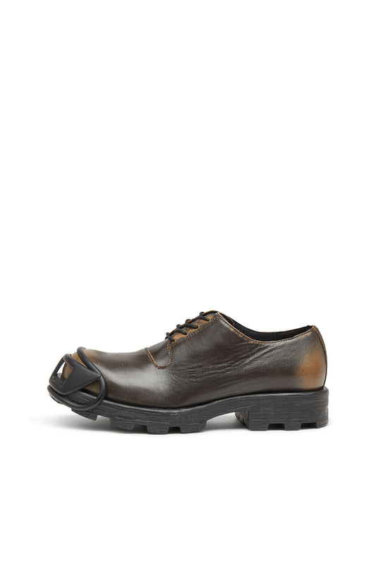 D-Hammer-Derby shoes in brushed leather (6)