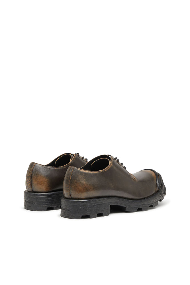 D-Hammer-Derby shoes in brushed leather (2)