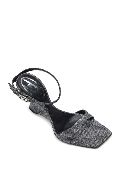 D-Amber-Wedge sandals in Lurex fabric (4)