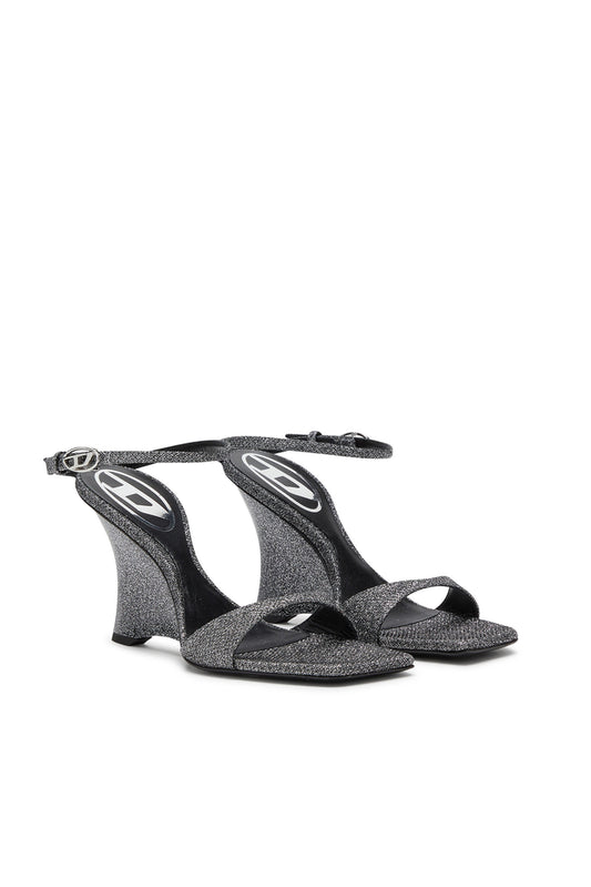 D-Amber-Wedge sandals in Lurex fabric (1)
