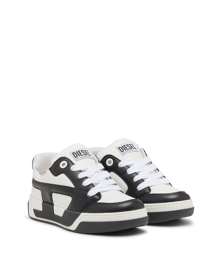 D-Ollie-Sneakers in colour-block leather (1)