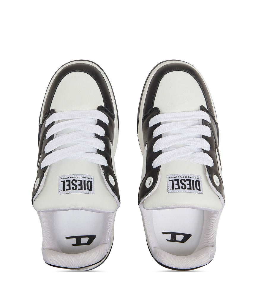 D-Ollie-Sneakers in colour-block leather (4)