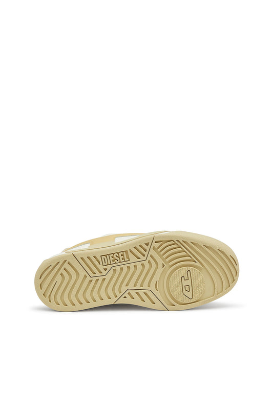 S-D-Ollie - Distressed sneakers in leather and suede (1)