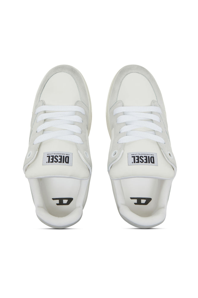 S-D-Ollie - Distressed sneakers in leather and suede (4)
