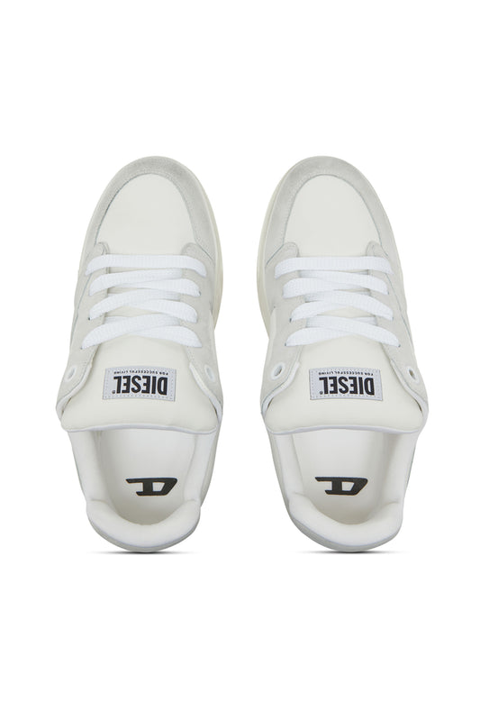 S-D-Ollie - Distressed sneakers in leather and suede (4)