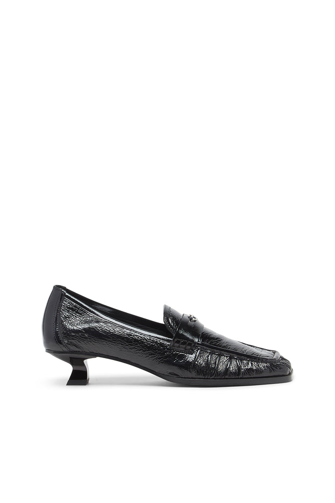 D-Amber-Penny loafers in naplak leather