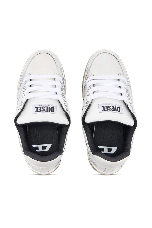 D-Ollie-Leather sneakers with graffiti print (5)