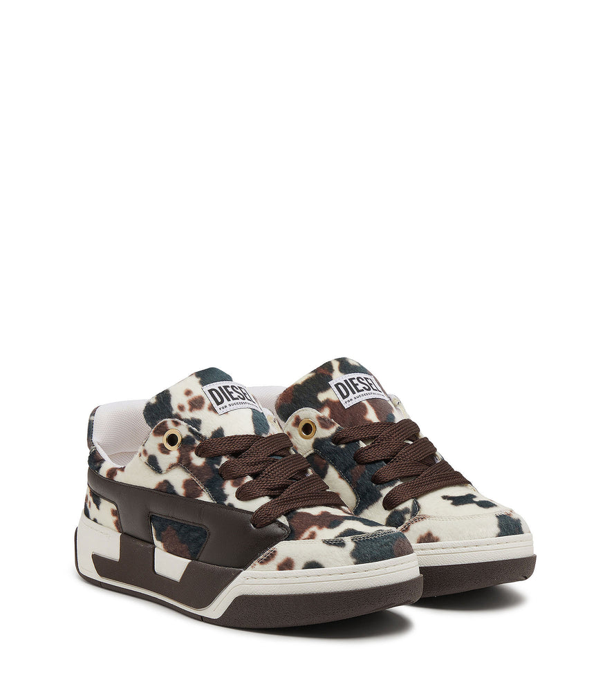 D-Ollie-Sneakers in cow-print faux pony hair (1)