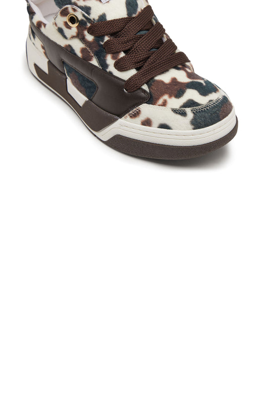 D-Ollie-Sneakers in cow-print faux pony hair (5)