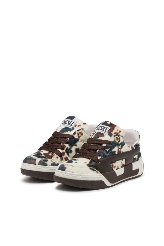 D-Ollie-Sneakers in cow-print faux pony hair (6)