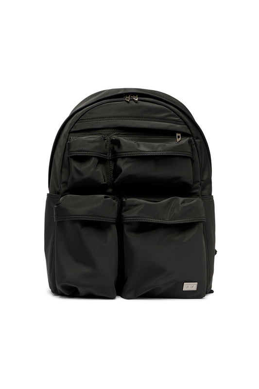 Multi-Pkts-Multipocket backpack in utilitarian shell