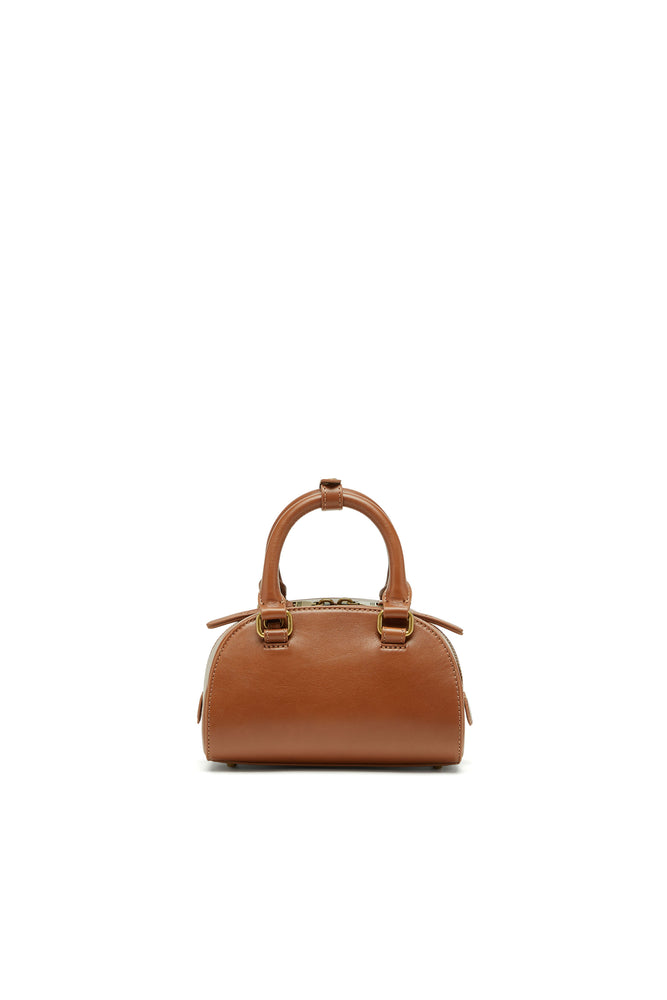 1DR Dome-Mini bowling bag in pull-up leather (1)