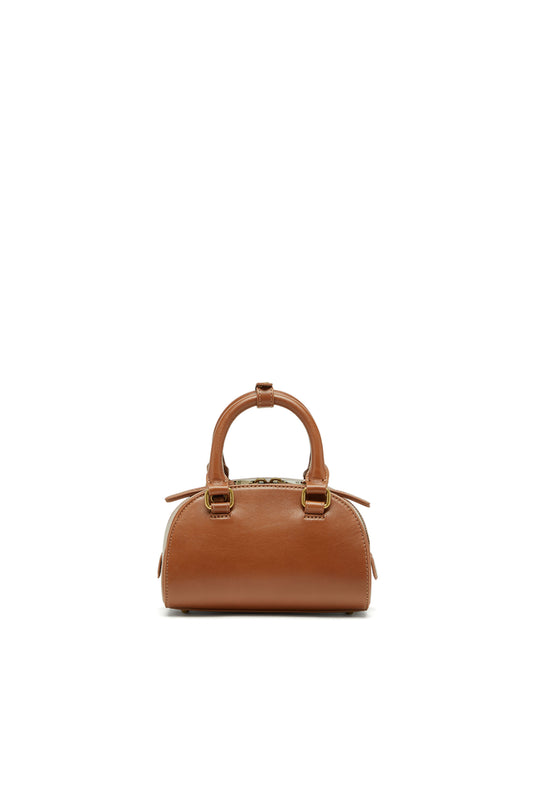 1DR Dome-Mini bowling bag in pull-up leather (1)