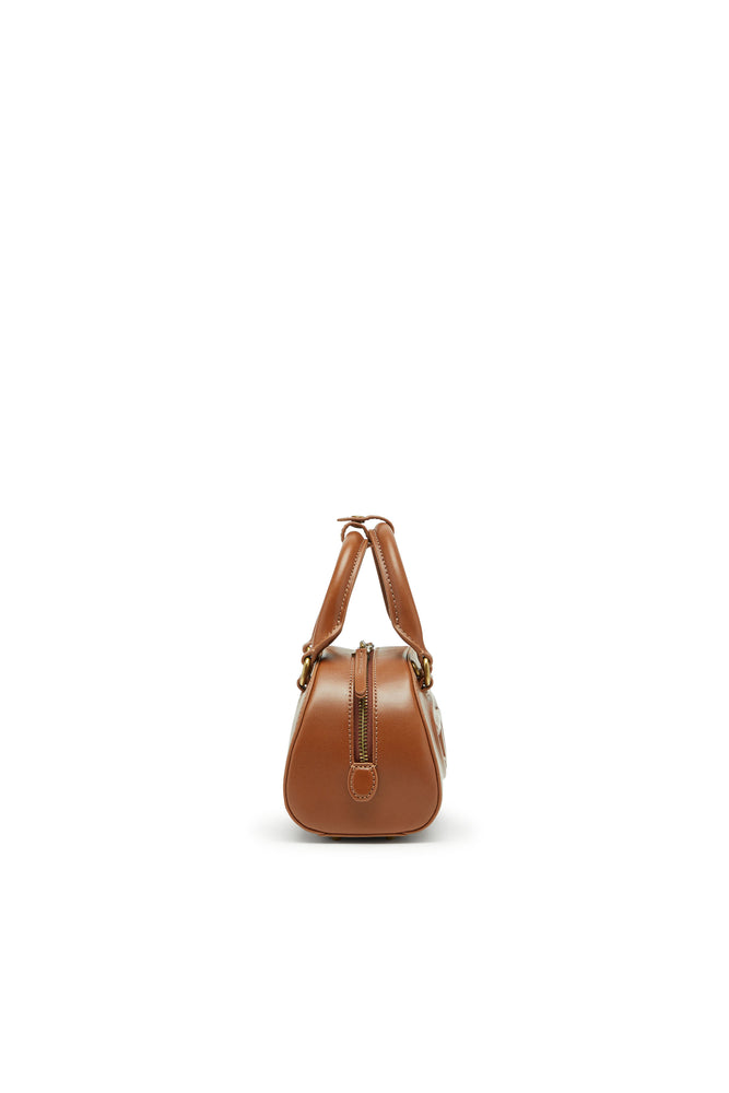 1DR Dome-Mini bowling bag in pull-up leather (2)