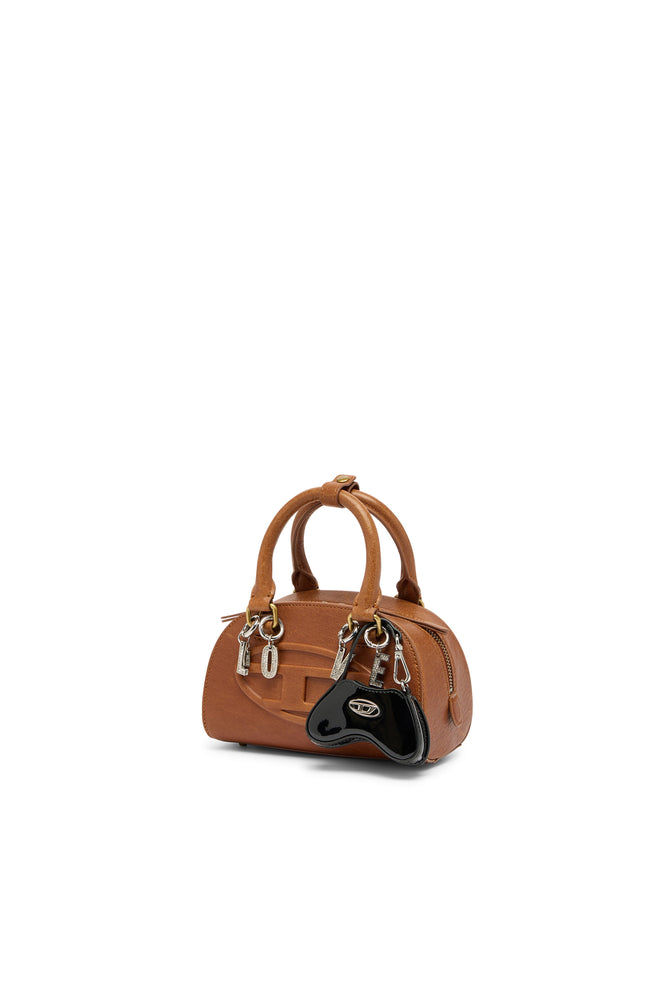 1DR Dome-Mini bowling bag in pull-up leather (6)