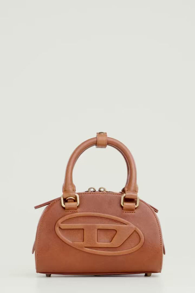 1DR Dome-Mini bowling bag in pull-up leather (7)