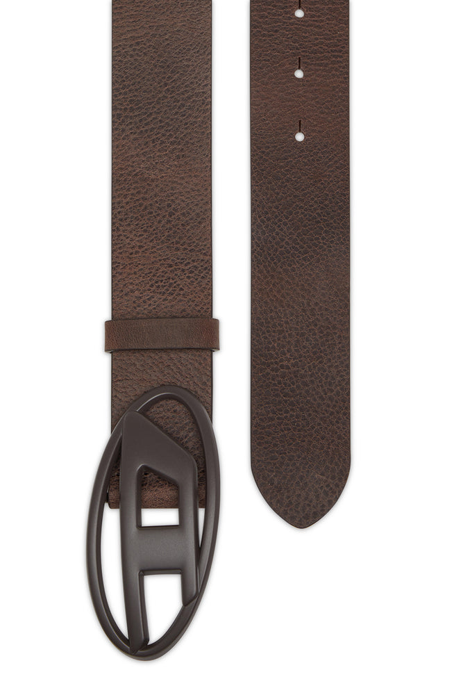 4 cm leather belt with Oval D buckle (1)
