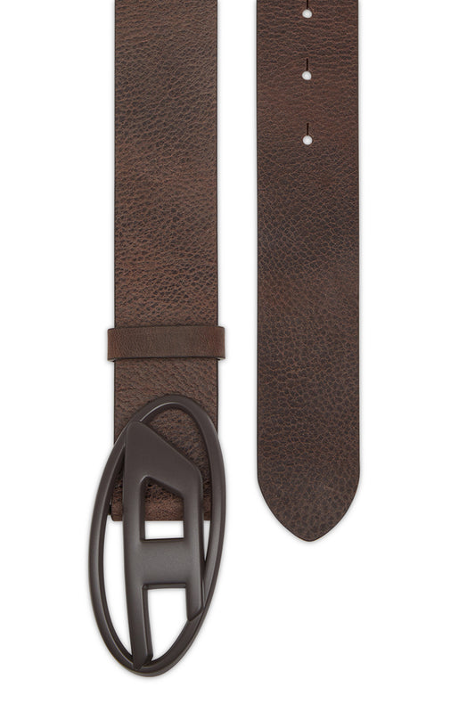 4 cm leather belt with Oval D buckle (1)