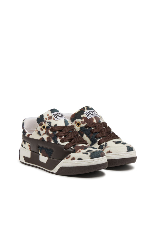 D-Ollie-Sneakers in cow-print faux pony hair (1)