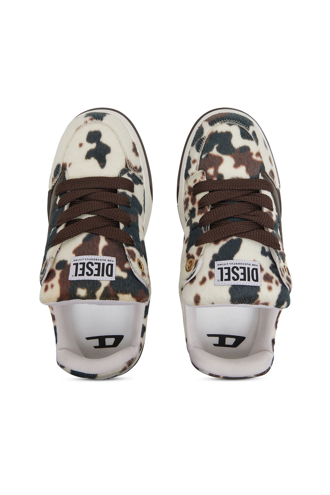 D-Ollie-Sneakers in cow-print faux pony hair (4)