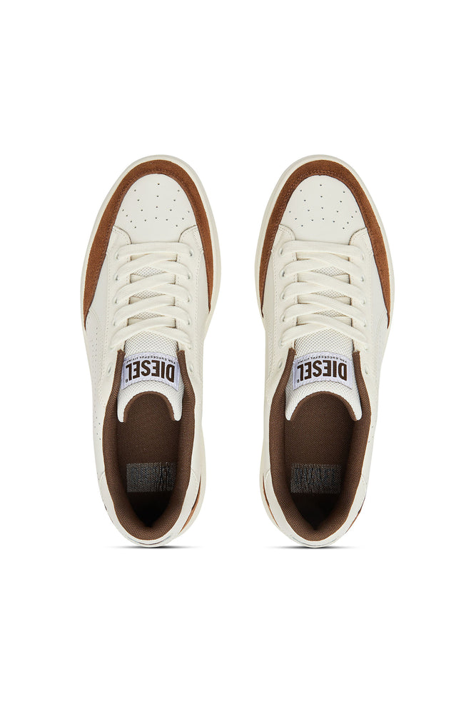 S-Dakota-Leather Sneakers With Perforated Logo (4)