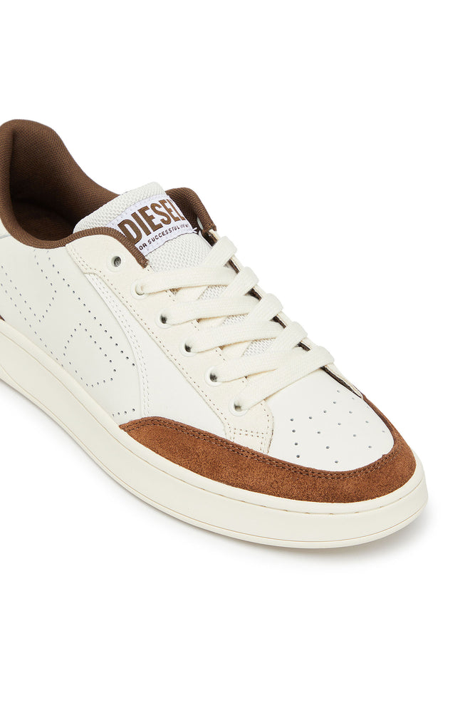 S-Dakota-Leather Sneakers With Perforated Logo (5)