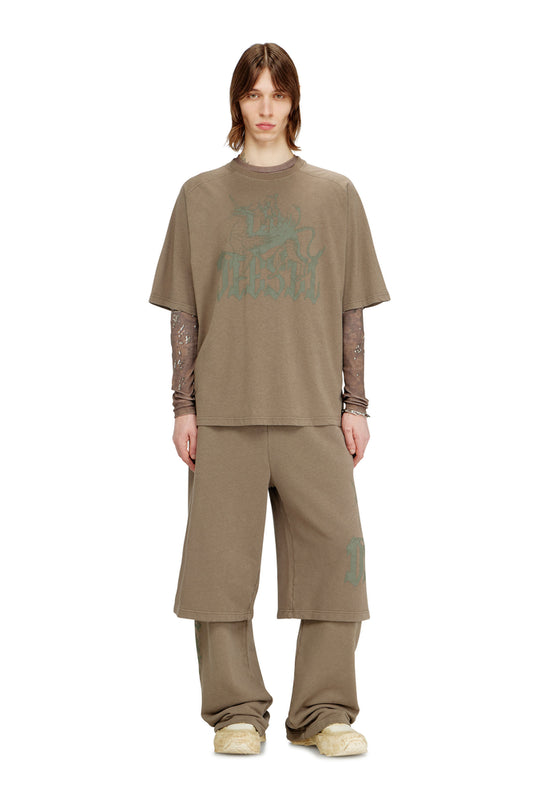 Printed T-shirt in cotton and hemp (3)