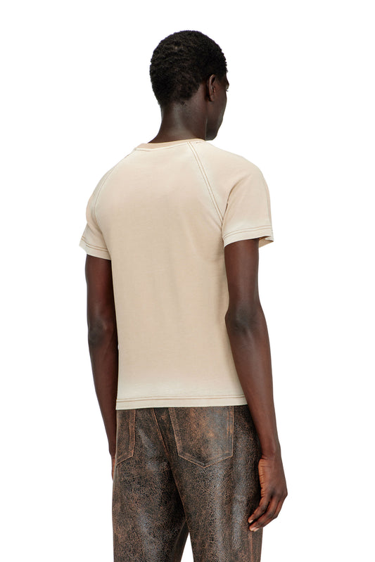 Faded T-shirt with graphic motif (1)
