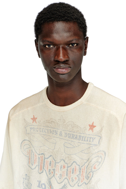 T-shirt with Diesel crest graphic (2)