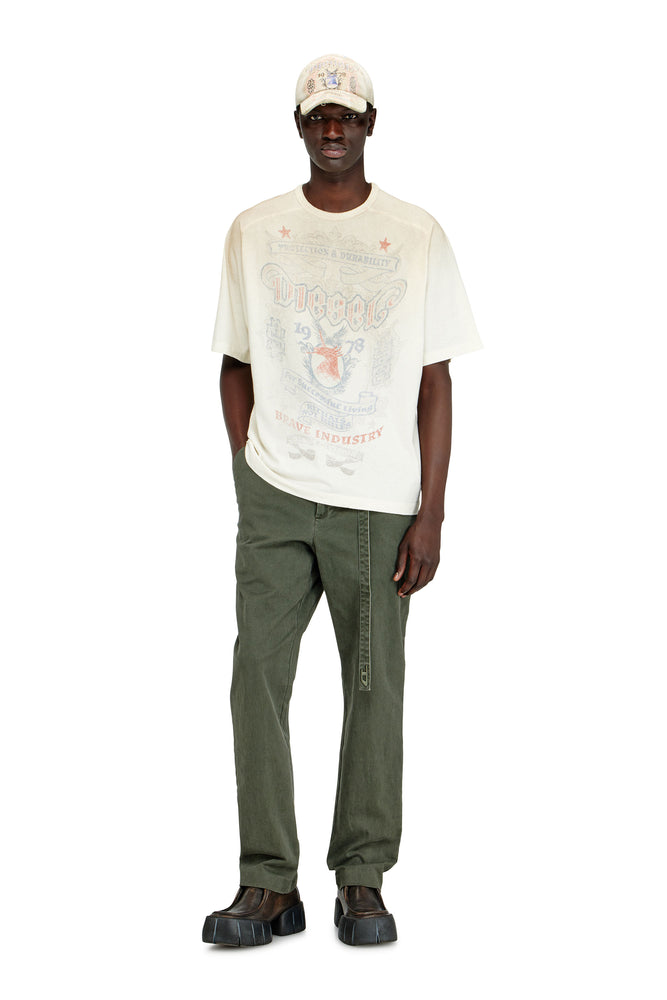 T-shirt with Diesel crest graphic (3)