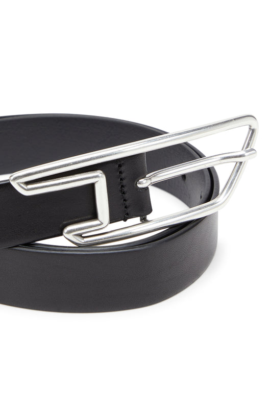 3cm leather belt with D-logo buckle (1)