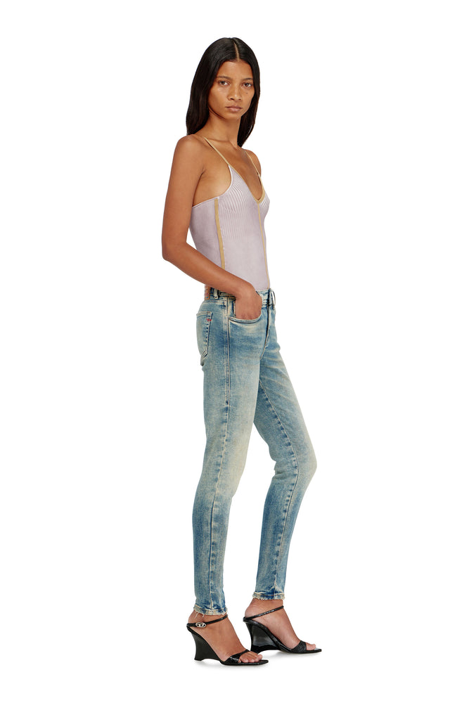 Skinny Jeans Regular Waist 2017 Slandy (3)